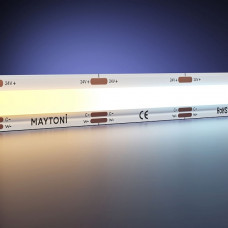Светодиодная лента Maytoni 14,4W/m 608LED/m COB от теплого до холодного 5M 201125 Светодиодная лента Maytoni 14,4W/m 608LED/m COB от теплого до холодного 5M 201125