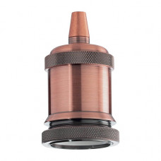 Патрон Ideal Lux Portalampada E27 Ghiera Rame Brunito 249223 Патрон Ideal Lux Portalampada E27 Ghiera Rame Brunito 249223