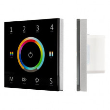 Панель управления Arlight Sens Smart-P67-Multi Black 028322 Панель управления Arlight Sens Smart-P67-Multi Black 028322