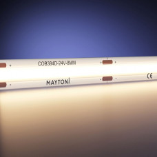 Светодиодная влагозащищенная лента Maytoni 12W/m 384LED/m COB теплый белый 5M 201078 Светодиодная влагозащищенная лента Maytoni 12W/m 384LED/m COB теплый белый 5M 201078