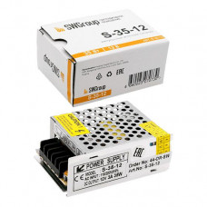 Блок питания SWG 12V 35W IP20 3A S-35-12 000121 Блок питания SWG 12V 35W IP20 3A S-35-12 000121