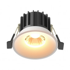 Встраиваемый светодиодный светильник Maytoni Technical Round DL058-12W2.7K-W Встраиваемый светодиодный светильник Maytoni Technical Round DL058-12W2.7K-W