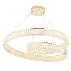 Подвесной светодиодный светильник Crystal Lux Musika SP120W Led Gold Подвесной светодиодный светильник Crystal Lux Musika SP120W Led Gold
