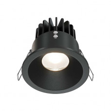 Встраиваемый светодиодный светильник Maytoni Technical Zoom Dim Triac DL034-L12W4K-D-B Встраиваемый светодиодный светильник Maytoni Technical Zoom Dim Triac DL034-L12W4K-D-B