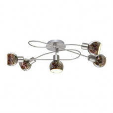 Потолочная люстра Arte Lamp Illusione A6125PL-5SS Потолочная люстра Arte Lamp Illusione A6125PL-5SS