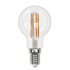 Лампа светодиодная филаментная Uniel E14 13W 3000K прозрачная LED-G45-13W/3000K/E14/CL PLS02WH UL-00005905