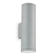 Уличный настенный светильник Ideal Lux Gun AP2 Small Grigio 163628 Уличный настенный светильник Ideal Lux Gun AP2 Small Grigio 163628