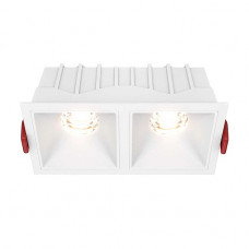 Встраиваемый светильник Maytoni Alfa LED DL043-02-10W3K-SQ-W Встраиваемый светильник Maytoni Alfa LED DL043-02-10W3K-SQ-W