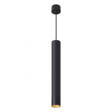 Светильник потолочный Feron ML1018 Barrel levitation на подвесе MR11 35W 230V, черный + золото 40*250 51387 Светильник потолочный Feron ML1018 Barrel levitation на подвесе MR11 35W 230V, черный + золото 40*250 51387