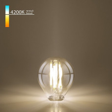 Лампа светодиодная филаментная Elektrostandard E14 8W 4200K прозрачная a060524 Лампа светодиодная филаментная Elektrostandard E14 8W 4200K прозрачная a060524