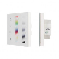 Панель управления Arlight Sens SR-2834RGBW-AC-RF-IN White 022196 Панель управления Arlight Sens SR-2834RGBW-AC-RF-IN White 022196