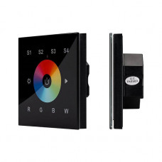 Панель управления Arlight Sens SR-2820B-AC-RF-IN Black 021037 Панель управления Arlight Sens SR-2820B-AC-RF-IN Black 021037