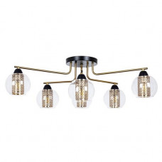 Потолочная люстра Arte Lamp Manchester A7045PL-6BK Потолочная люстра Arte Lamp Manchester A7045PL-6BK