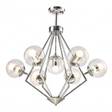 Подвесная люстра Crystal Lux Fabricio Fabricio SP7 Chrome/Transparente Подвесная люстра Crystal Lux Fabricio Fabricio SP7 Chrome/Transparente