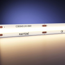 Светодиодная лента Maytoni 12W/m 384LED/m COB теплый белый 5M 201074 Светодиодная лента Maytoni 12W/m 384LED/m COB теплый белый 5M 201074