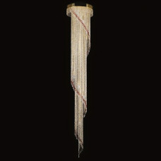 Каскадная люстра Artglass Spiral 400X2300 White CE Каскадная люстра Artglass Spiral 400X2300 White CE