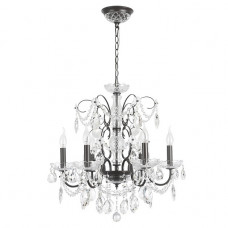 Подвесная люстра Crystal Lux Odelis SP6 Brown Подвесная люстра Crystal Lux Odelis SP6 Brown