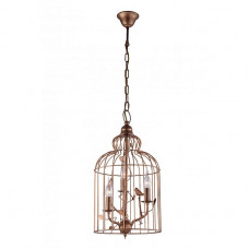 Подвесная люстра Arte Lamp Gabbia A1865SP-3BG Подвесная люстра Arte Lamp Gabbia A1865SP-3BG