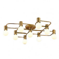 Потолочная люстра Italline Vega PL 6088/9 bronze Потолочная люстра Italline Vega PL 6088/9 bronze