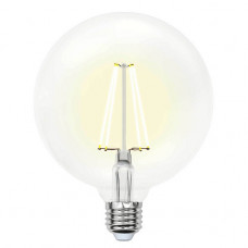 Лампа светодиодная филаментная Uniel E27 15W 4000K прозрачная LED-G125-15W/4000K/E27/CL PLS02WH UL-00004861 Лампа светодиодная филаментная Uniel E27 15W 4000K прозрачная LED-G125-15W/4000K/E27/CL PLS02WH UL-00004861