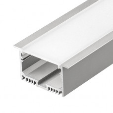 Профиль с рассеивателем Arlight SL-LINIA62-F-2500 ANOD+OPAL 020470 Профиль с рассеивателем Arlight SL-LINIA62-F-2500 ANOD+OPAL 020470