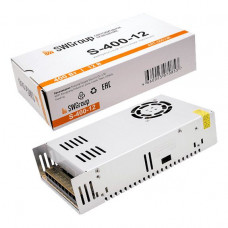 Блок питания SWG 12V 400W IP20 33,33A S-400-12 000128 Блок питания SWG 12V 400W IP20 33,33A S-400-12 000128