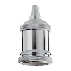 Патрон Ideal Lux Portalampada E27 Ghiera Cromo 249193 Патрон Ideal Lux Portalampada E27 Ghiera Cromo 249193