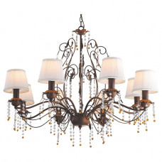 Подвесная люстра Arte Lamp Medici A9468LM-8BR Подвесная люстра Arte Lamp Medici A9468LM-8BR