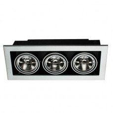 Встраиваемый светильник Arte Lamp Technika A5930PL-3SI Встраиваемый светильник Arte Lamp Technika A5930PL-3SI
