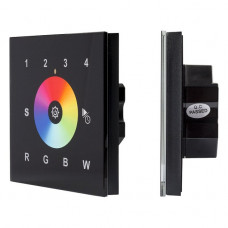 Панель управления Arlight Dali-901-11-4G-RGBW-DT8-IN Black 037201 Панель управления Arlight Dali-901-11-4G-RGBW-DT8-IN Black 037201