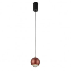 Подвесной светодиодный светильник Crystal Lux Caro SP Led Red Подвесной светодиодный светильник Crystal Lux Caro SP Led Red