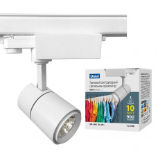 Трековый светодиодный светильник Uniel ULB-T52-10W/4000K/H White UL-00007490 Трековый светодиодный светильник Uniel ULB-T52-10W/4000K/H White UL-00007490