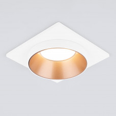 Встраиваемый светильник Elektrostandard 116 MR16 золото/белый 4690389168970