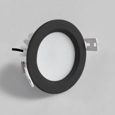 Встраиваемый светодиодный светильник Italline IT08-8018 black 4000K Встраиваемый светодиодный светильник Italline IT08-8018 black 4000K