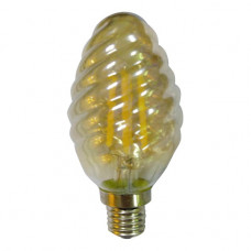 Лампа светодиодная Kink Light E14 6W 2700K золотая 098356-1,33 Лампа светодиодная Kink Light E14 6W 2700K золотая 098356-1,33