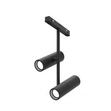Трековый светодиодный светильник Maytoni Technical Magnetic Exility Elti Duo TR005-2-2X12W3K-B Трековый светодиодный светильник Maytoni Technical Magnetic Exility Elti Duo TR005-2-2X12W3K-B