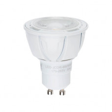 Лампа светодиодная диммируемая Uniel GU10 6W 4000K матовая LED-JCDR 6W/NW/GU10/FR/DIM PLP01WH UL-00003988 Лампа светодиодная диммируемая Uniel GU10 6W 4000K матовая LED-JCDR 6W/NW/GU10/FR/DIM PLP01WH UL-00003988