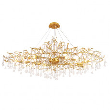 Подвесная люстра Crystal Lux REINA V2 SP16 L1500 GOLD PEARL Подвесная люстра Crystal Lux REINA V2 SP16 L1500 GOLD PEARL