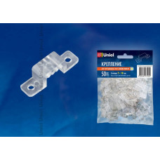 Набор креплений для светодиодной ленты Uniel UCC-K10 Clear 050 Polybag 10833 Набор креплений для светодиодной ленты Uniel UCC-K10 Clear 050 Polybag 10833
