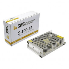 Блок питания SWG 12V 100W IP20 8,3A S-100-12 000105 Блок питания SWG 12V 100W IP20 8,3A S-100-12 000105