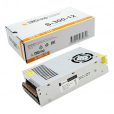 Блок питания SWG 12V 300W IP20 25A S-300-12 000117 Блок питания SWG 12V 300W IP20 25A S-300-12 000117
