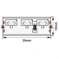Светодиодная влагозащищенная лента SWG 9,6W/m 120LED/m 315SMD холодный белый 5M 003307 Светодиодная влагозащищенная лента SWG 9,6W/m 120LED/m 315SMD холодный белый 5M 003307
