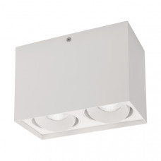 Потолочный светодиодный светильник Arlight SP-Cubus-S100x200WH-2x11W Warm White 40deg 023084(1)