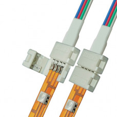 Набор коннекторов для светодиодных лент Uniel UCX-SD4/B20-RGB White 020 06610 Набор коннекторов для светодиодных лент Uniel UCX-SD4/B20-RGB White 020 06610