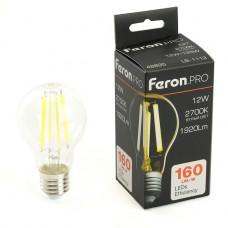 Лампа светодиодная Feron.PRO LB-1112 Шар E27 1920LM 12W 175-265V 2700K 48895 Лампа светодиодная Feron.PRO LB-1112 Шар E27 1920LM 12W 175-265V 2700K 48895