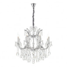 Подвесная люстра iLamp Diamond 6071-8 CR+CL Подвесная люстра iLamp Diamond 6071-8 CR+CL