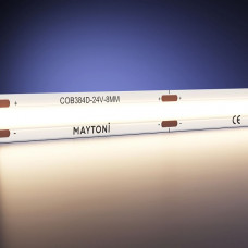 Светодиодная лента Maytoni 12W/m 384LED/m COB теплый белый 5M 201075 Светодиодная лента Maytoni 12W/m 384LED/m COB теплый белый 5M 201075