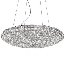 Подвесной светильник Ideal Lux King SP12 Cromo 088013 Подвесной светильник Ideal Lux King SP12 Cromo 088013