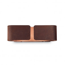 Настенный светильник Ideal Lux Clip AP2 Small Corten 187365 Настенный светильник Ideal Lux Clip AP2 Small Corten 187365