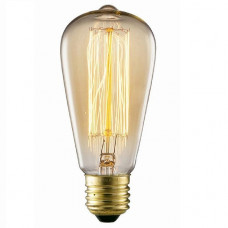 Лампа накаливания Arte Lamp Bulbs 60W E27 прозрачная ED-ST64-CL60 Лампа накаливания Arte Lamp Bulbs 60W E27 прозрачная ED-ST64-CL60